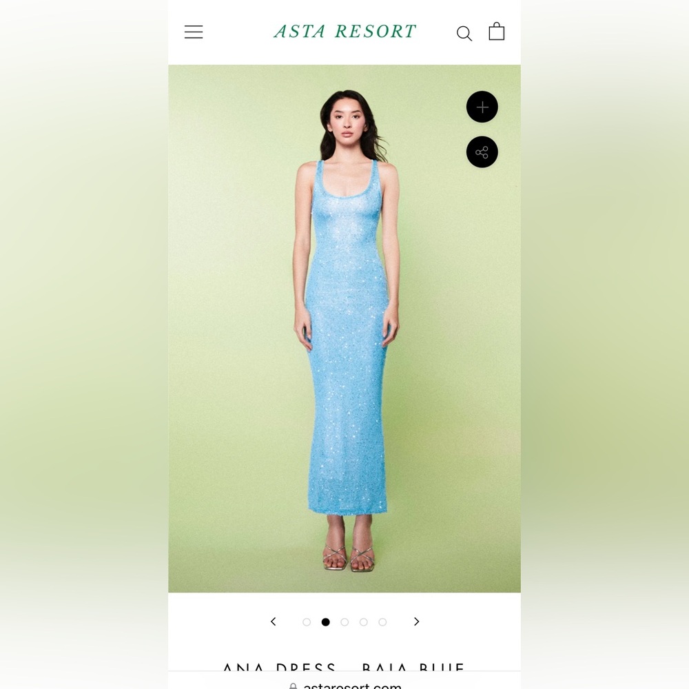Asta Resort Baia Blue Ana Dress